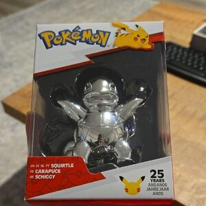 Pokemon Silver Squirtle Figure